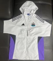 Newcastle Windbreaker  White 1:1 Quality Soccer Jersey  25-26