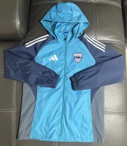 Boca Juniors  Windbreaker  Blue 1:1 Quality Soccer Jersey  25-26