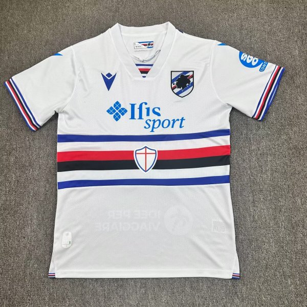 Sampdoria  Away Fans 1:1 Quality Soccer Jersey   25-26