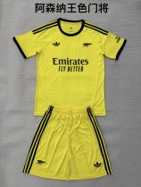 Arsenal  Goalkeeper  Fans 1:1 Quality Soccer Jersey   25-26 (kids and man )