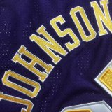 Los Angeles Lakers  Purple #32 JOHNSON  1:1 Quality NBA Jerseys