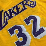 Los Angeles Lakers  Yollow #32 JOHNSON  1:1 Quality NBA Jerseys