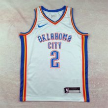 Oklahoma City Thunder  kids  White #2 GILGEOUS- ALEXANDER 1:1 Quality NBA Jerseys