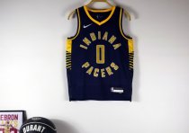Indiana Pacers Blue #0 HALIBURTON 1:1 Quality NBA Jerseys