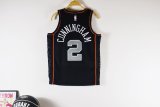Detroit Pistons Kids  Black #2 CUNNINGHAM NBA Jerseys 2024