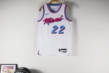 Miami Heat Kids  White #22  WIGGINS NBA Jerseys 2023