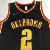 Oklahoma City Thunder Blue City Edition #2 GILGEOUS-ALEXANDER  1:1 Quality NBA Jerseys