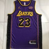 Los Angeles Lakers Purple #23 JAMES  1:1 Quality NBA Jerseys  2025