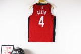 Houston Rockets Kids  Red #4 GREEN NBA Jerseys