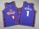 Phoenix Suns Kids City Edition Purplr #1 BOOKER 1:1 Quality NBA Jerseys