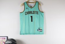 Charlotte Hornets Kids  Green #1 BALL  1:1 Quality NBA Jerseys