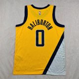 Indiana Pacers Yollow #0 HALIBURTON 1:1 Quality NBA Jerseys