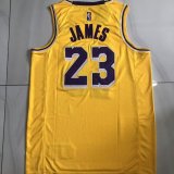 Los Angeles Lakers Yollow #23 JAMES  1:1 Quality NBA Jerseys  2025