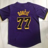 Los Angeles Lakers  Purple  #77 DONCIC 1:1 Quality NBA Jerseys