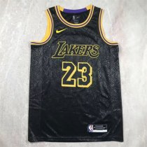Los Angeles Lakers Kids Black  snake pattern #23 JAMES  1:1 Quality NBA Jerseys