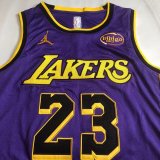 Los Angeles Lakers Purple #23 JAMES  1:1 Quality NBA Jerseys  2025