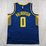 Indiana Pacers Blue #0 HALIBURTON 1:1 Quality NBA Jerseys