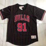 Chicago Bulls Black #91 BULLS 1:1 Quality NBA Jerseys