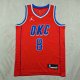 Oklahoma City Thunder Orange  #8 WiILLIAMS 1:1 Quality NBA Jerseys