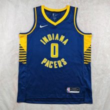 Indiana Pacers Blue #0 HALIBURTON 1:1 Quality NBA Jerseys