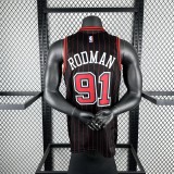Chicago Bulls JORDAN Black  #91 RODMAN  1:1 Quality NBA Jerseys 2026