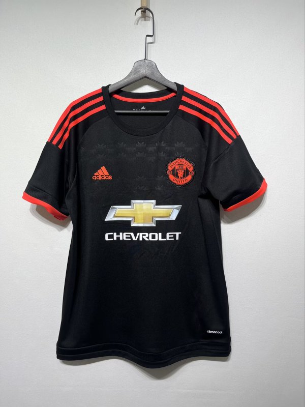 Retro Manchester United Third Away 1:1 Quality Soccer Jersey  2015-2016
