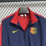 Barcelona Windbreaker  Blue 1:1 Quality Soccer Jersey  25-26