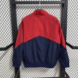 Barcelona Windbreaker  Blue 1:1 Quality Soccer Jersey  25-26