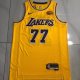 Los Angeles Lakers Retro Yollow #77 DONCIC 1:1 Quality NBA Jerseys