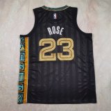 Memphis Grizzlies City Edition Black #23 ROSE 1:1 Quality NBA Jerseys 2021