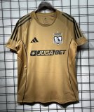 Colo-Colo Beige Fans   1:1 Quality Soccer Jersey  25-26