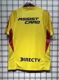Colo-Colo Goalkeeper Yellow Fans   1:1 Quality Soccer Jersey  25-26