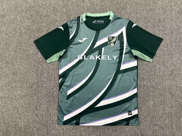 Norwich Away Fans 1:1 Quality Soccer Jersey  25-26