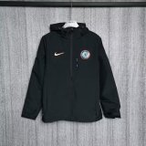 Chelsea  Windbreaker  Grey Black 1:1 Quality Soccer Jersey  25-26
