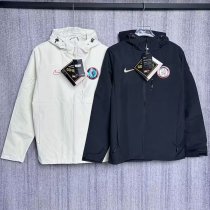 Chelsea  Windbreaker  Grey Black 1:1 Quality Soccer Jersey  25-26