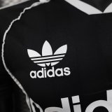 Adidas Clover Player Black  1:1 Quality Soccer Jersey  25-26