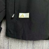 Arsenal  Windbreaker  Black 1:1 Quality Soccer Jersey  25-26