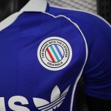 Adidas Clover Player Blue 1:1 Quality Soccer Jersey  25-26