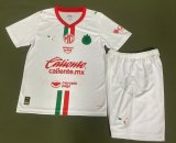 Chivas (Guadalajara )  Away Kids   1:1 Quality Soccer Jersey  25-26