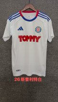 Hajduk Split HNK Home Fans 1:1 Quality Soccer Jersey  25-26