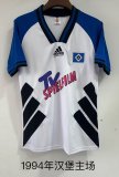Retro Hamburger SV Home Fans 1:1 Quality Soccer Jersey  1994
