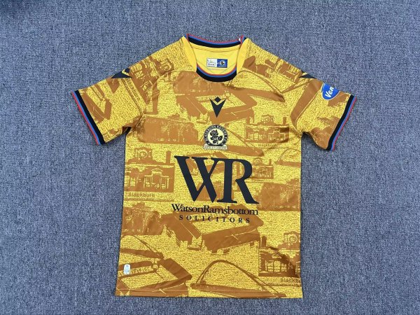 Blackburn Third Away  Fans 1:1 Quality Soccer Jersey  25-26