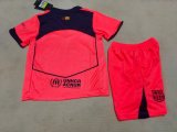 Barcelona second Away Kids 1:1 Quality Soccer Jersey  25-26