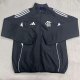 Flamengo Windbreaker  Black 1:1 Quality Soccer Jersey  25-26
