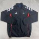 Newcastle Windbreaker  Black 1:1 Quality Soccer Jersey  25-26