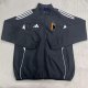 Belgium  Windbreaker  Black 1:1 Quality Soccer Jersey  25-26