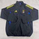 benfica Windbreaker  Black 1:1 Quality Soccer Jersey  25-26