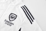 Arsenal Windbreaker  White 1:1 Quality Soccer Jersey  25-26