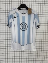 Nike 90 White blue  1:1 Quality Soccer Jersey  25-26