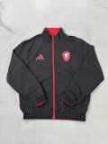 Liverpool  Two-sided Red Black Windbreaker 25-26